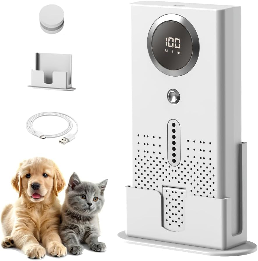 Air Purifier for Home, Compact Ozone Deodorizer with Aroma Diffuser, Car Air Purifier for Pet Rooms, Bathroom, Smoke and Odor Elimination, Desktop Design（Without Scented Sheets）
